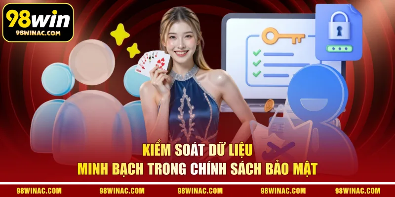 Kiểm soát dữ liệu minh bạch trong chính sách bảo mật