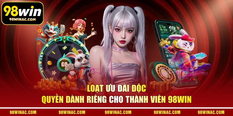 Loạt ưu đãi độc quyền dành riêng cho thành viên 98WIN
