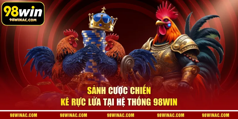 Sảnh cược chiến kê rực lửa tại hệ thống 98WIN