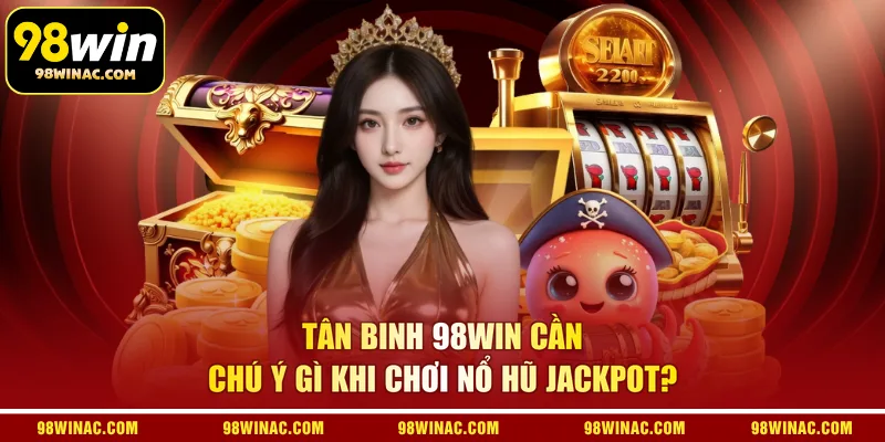 Tân binh 98WIN cần chú ý gì khi chơi nổ hũ jackpot?