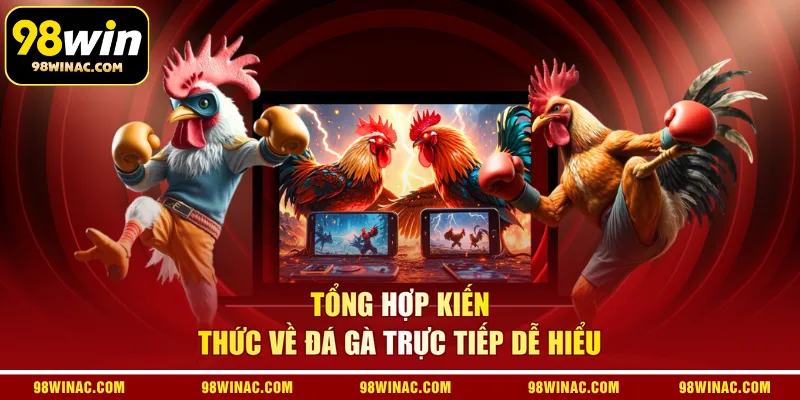 Tổng hợp kiến thức về đá gà trực tiếp dễ hiểu 
