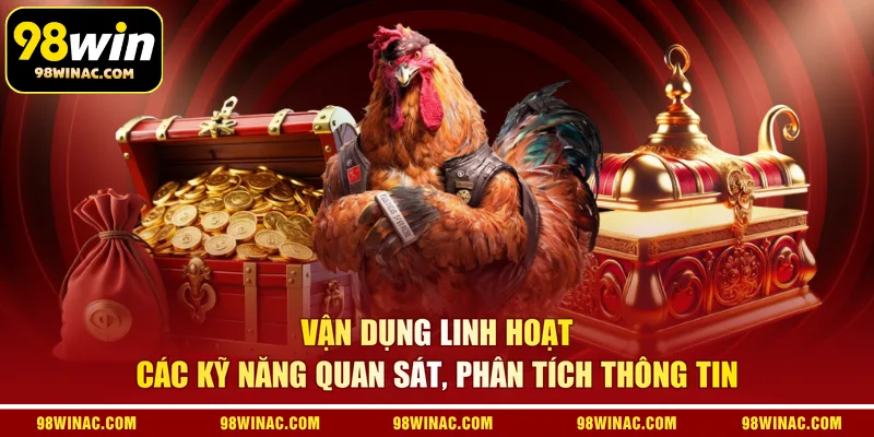 Vận dụng linh hoạt các kỹ năng quan sát, phân tích thông tin
